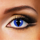 Cosplay Cat Eye blaue farbige Kontaktlinsen
